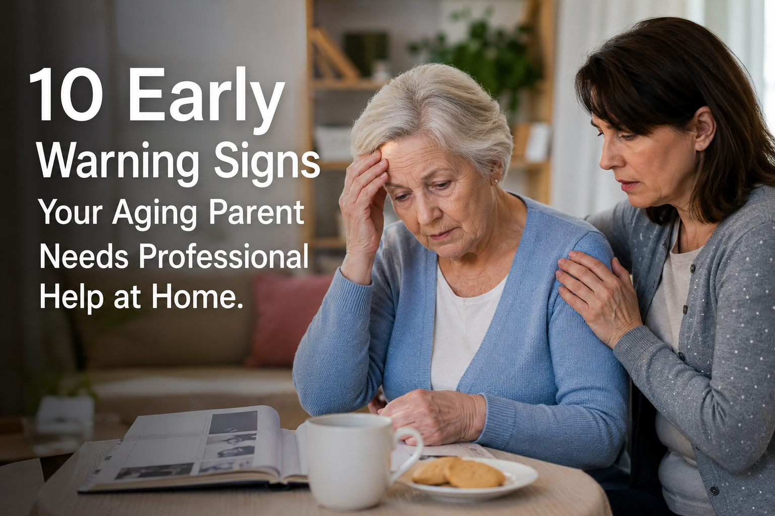 10 Early Warning Signs Your Aging Parent Needs Professional Help at Home.